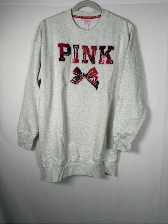 LoveShackFancy Dresses & Skirts - LoveShackFancy x VS Pink Oversized Crew Neck Sweatshirt Dress